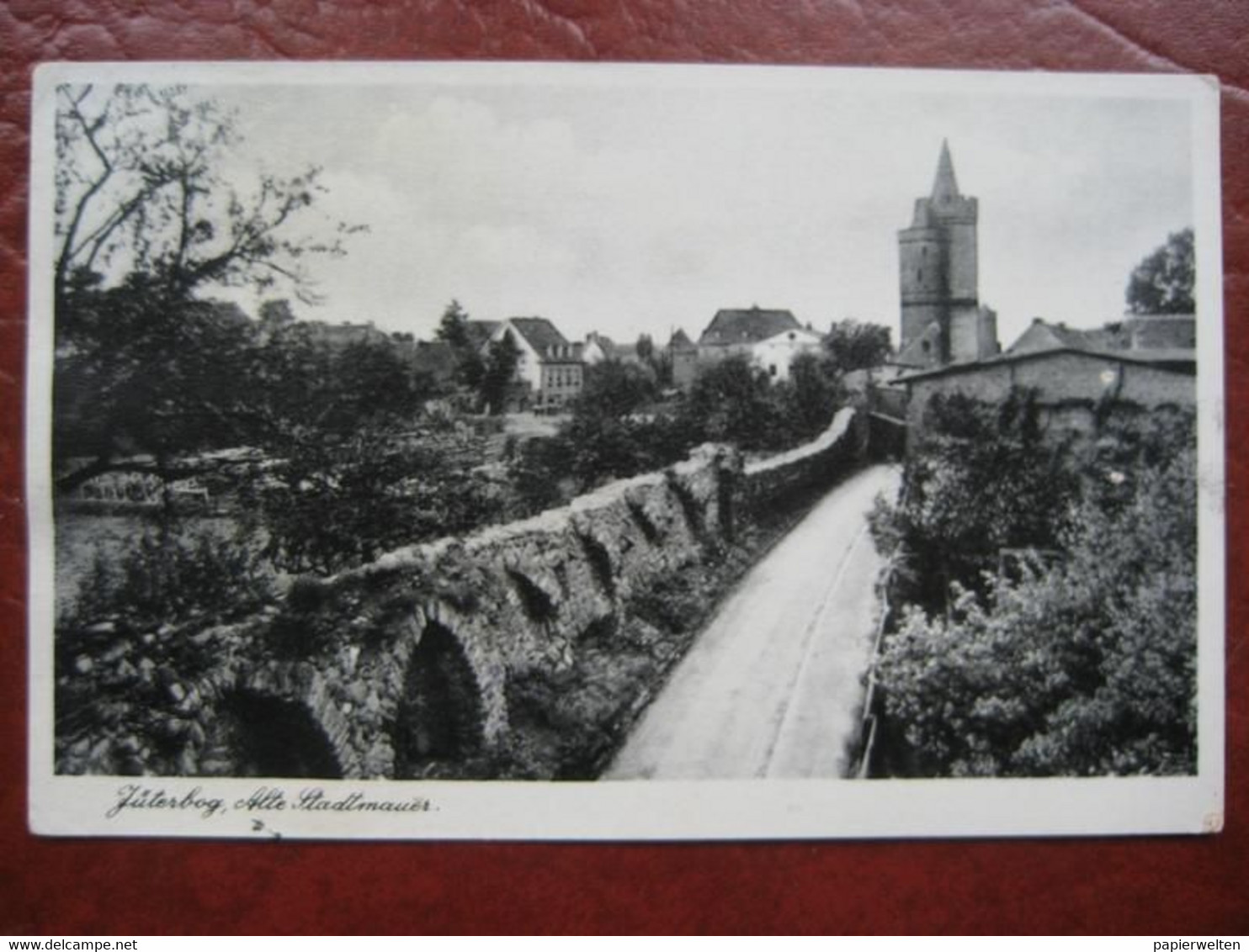 Jüterbog (Teltow-Fläming) - Alte Stadtmauer / Zurück An Absender Neue Anschrift Abwarten - Jueterbog