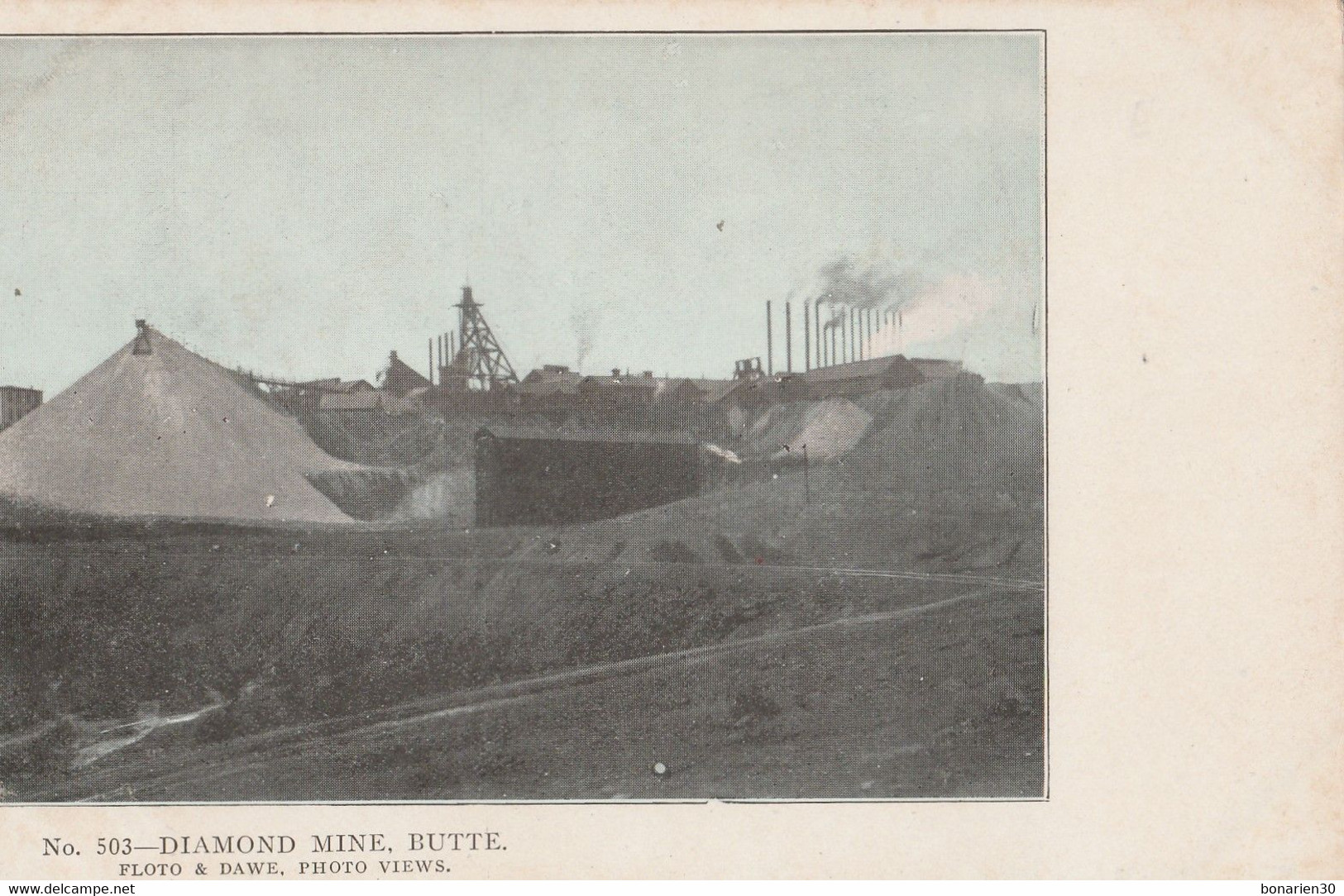 CPA ETATS-UNIS BUTTE  DIAMOND MINE - Butte