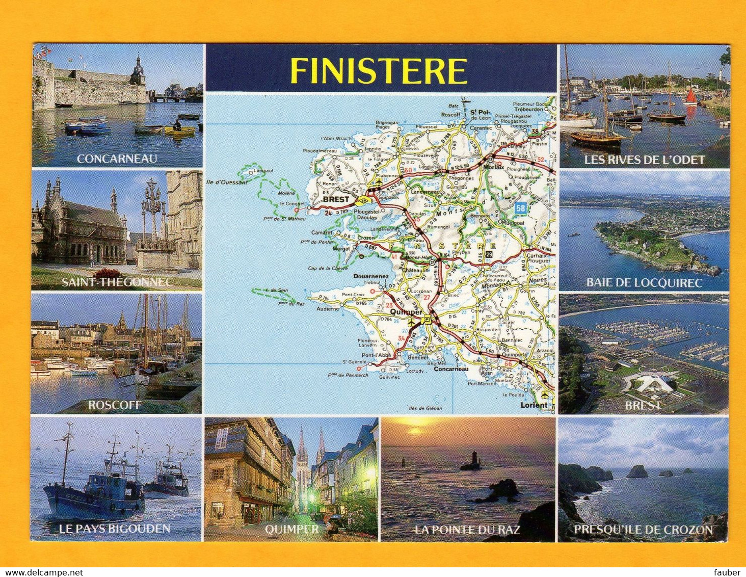 Finistère        Edt  Jack   N° - Maps