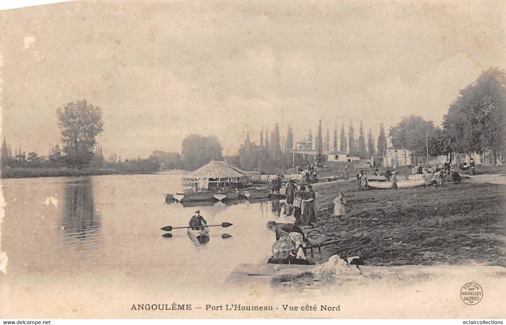 Angoulême         16          Port L'Houmeau. Côté Nord.   Lavandières    (voir Scan) - Angouleme