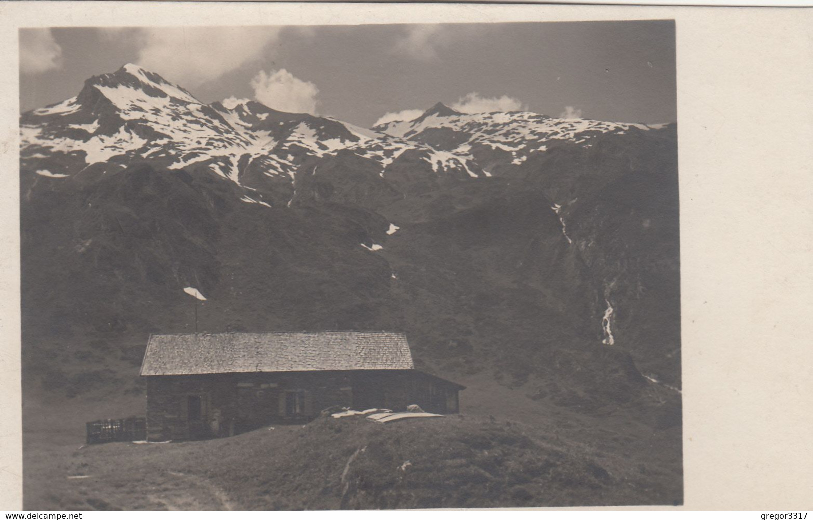 3317) SALZBURGER HÜTTE Des Ö.T.K. - Am KITZSTEINHORN - Alt !! Tolle Sehr Alte FOTO AK !! - Otros & Sin Clasificación