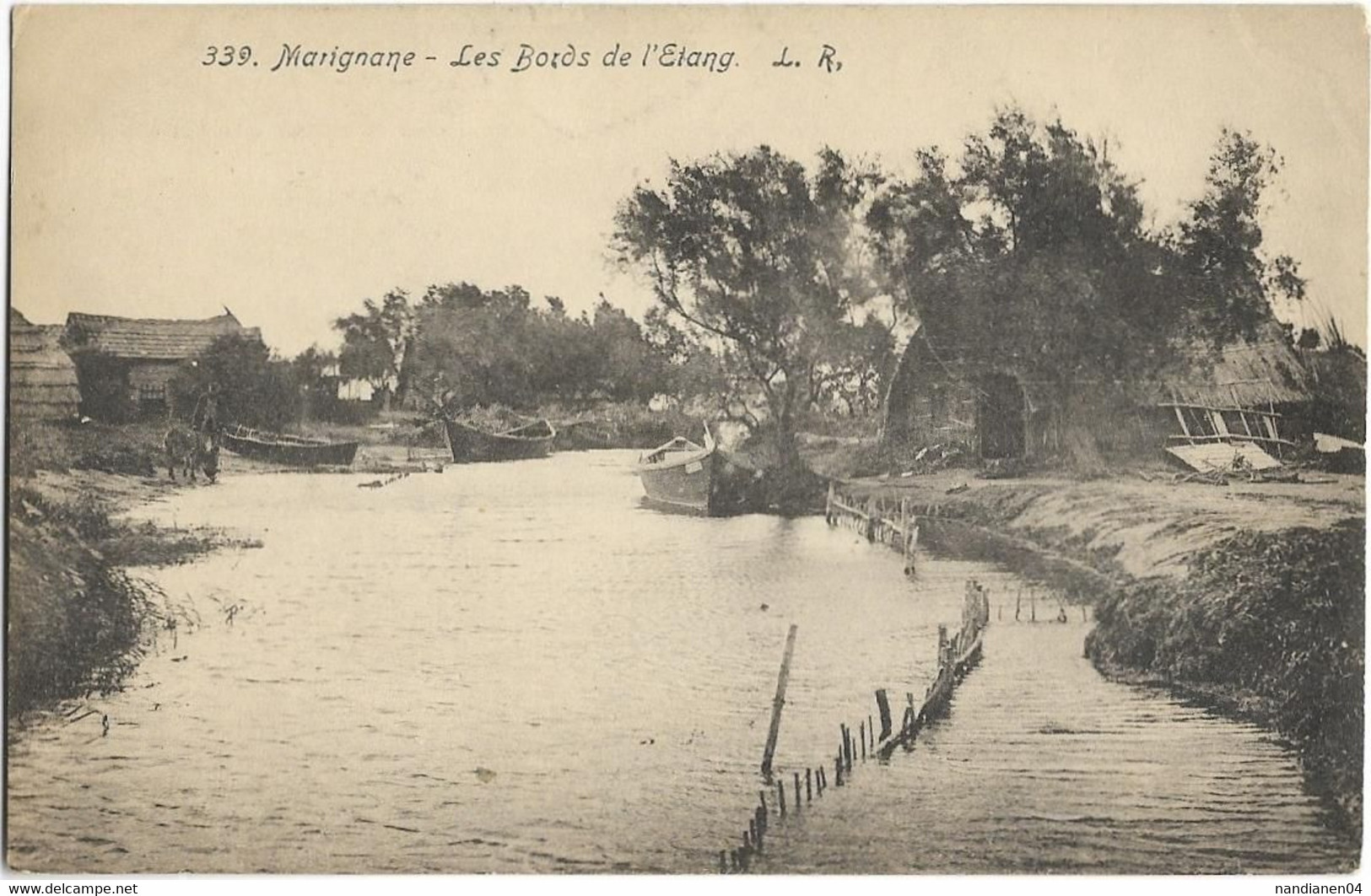 CPA - 13 - Marignane - Bords De L'étang - - Marignane