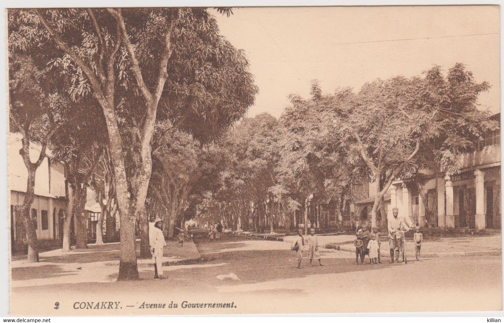 Guinée Conakry Avenue Du Gouvernement Animé - Guinée