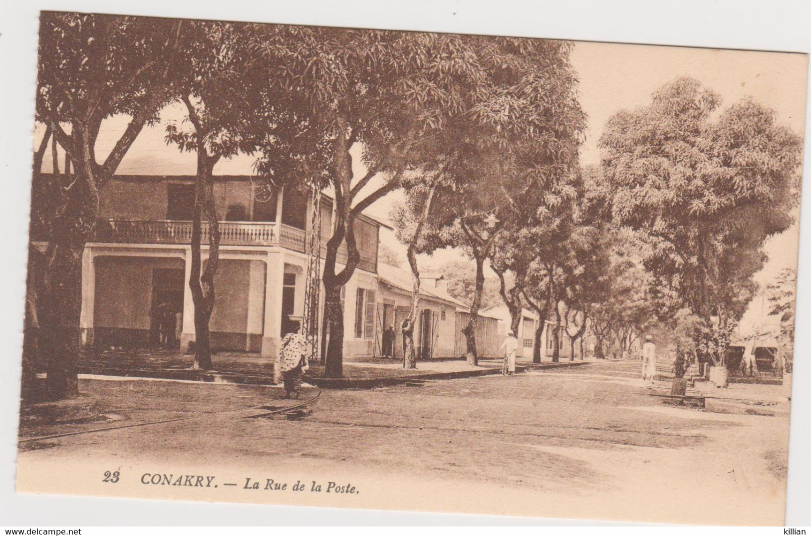 Guinée Conakry La Rue De La Poste - Guinée