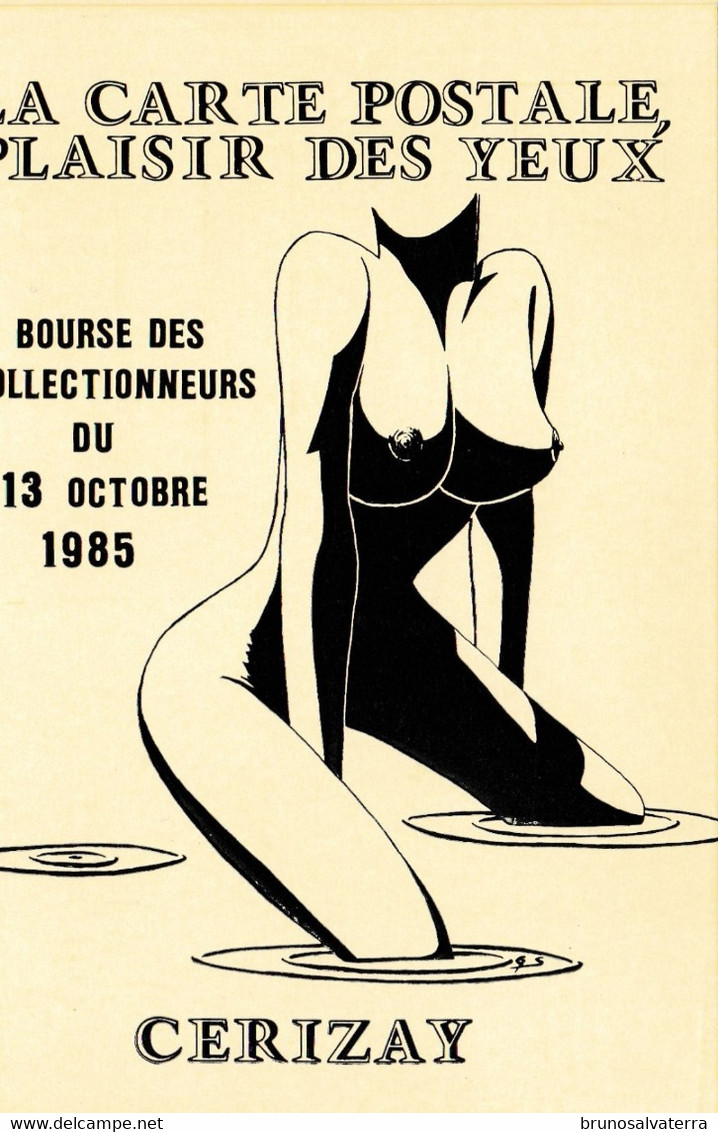 CERIZAY - 1° BOURSE DES COLLECTIONNEURS 13 OCTOBRE 1985 - Bourses & Salons De Collections