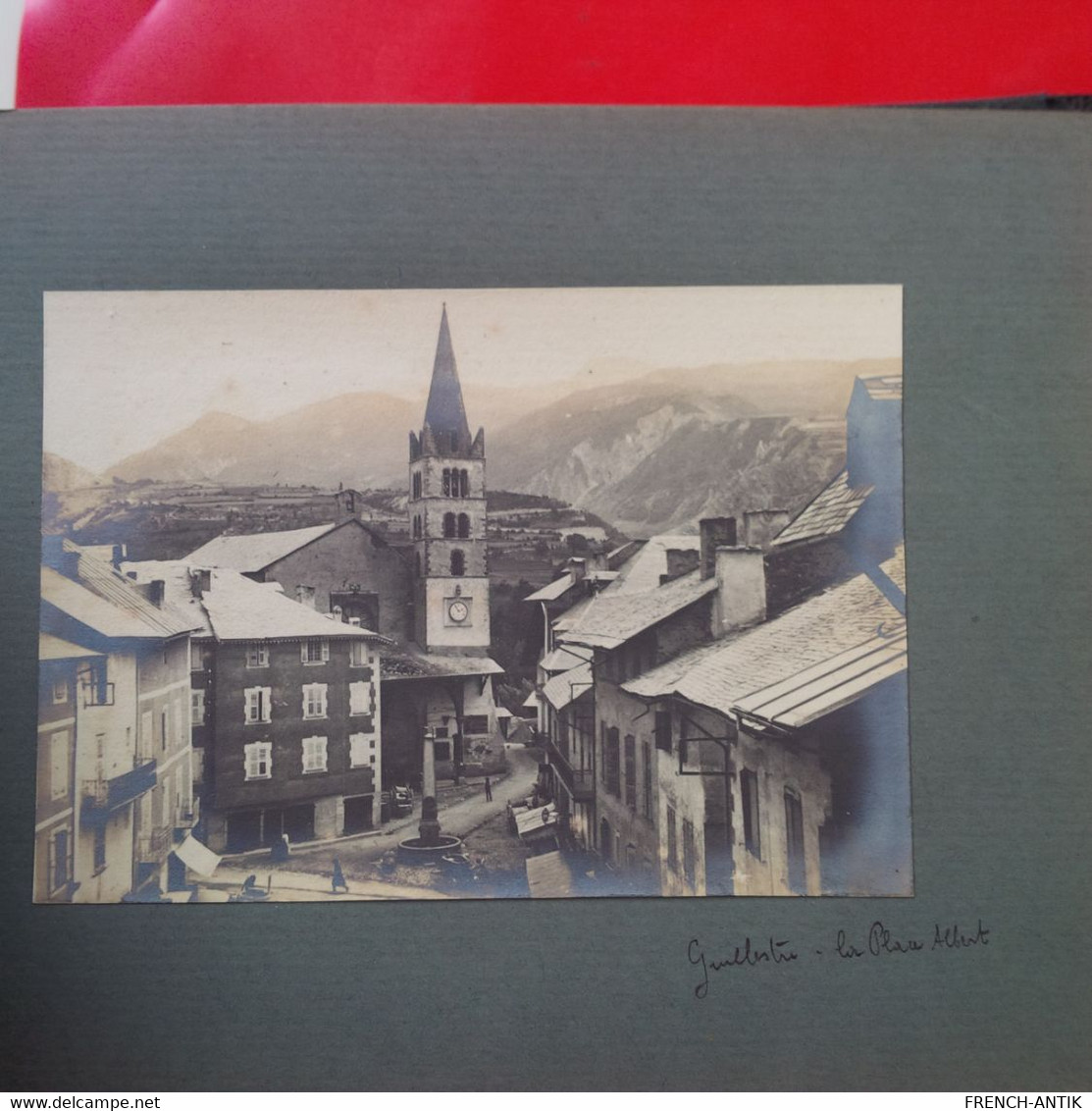 ALBUM PHOTO MONTAGNE MILITARIA CHASSEUR ALPIN 46 PHOTOGRAPHIES