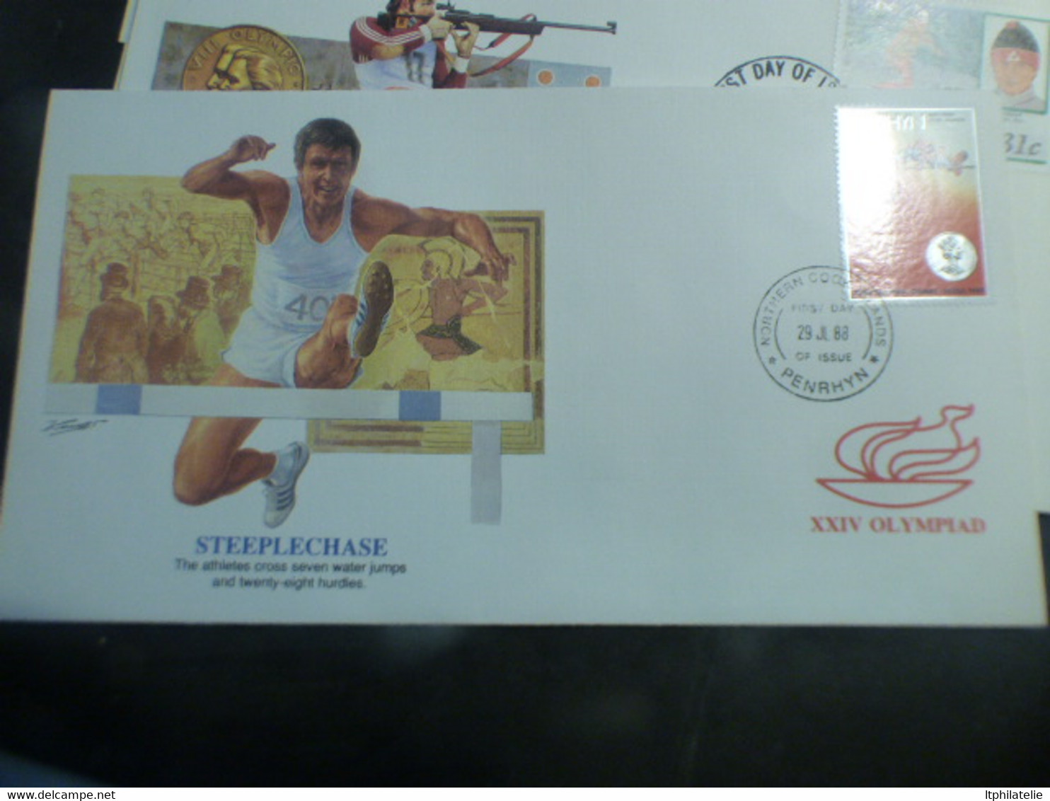 DESTOCKAGE-JEUX OLYMPIQUE DE SEOUL 1988   12 FDC SUR LES DIFFERENTES DISCIPLINES  TB