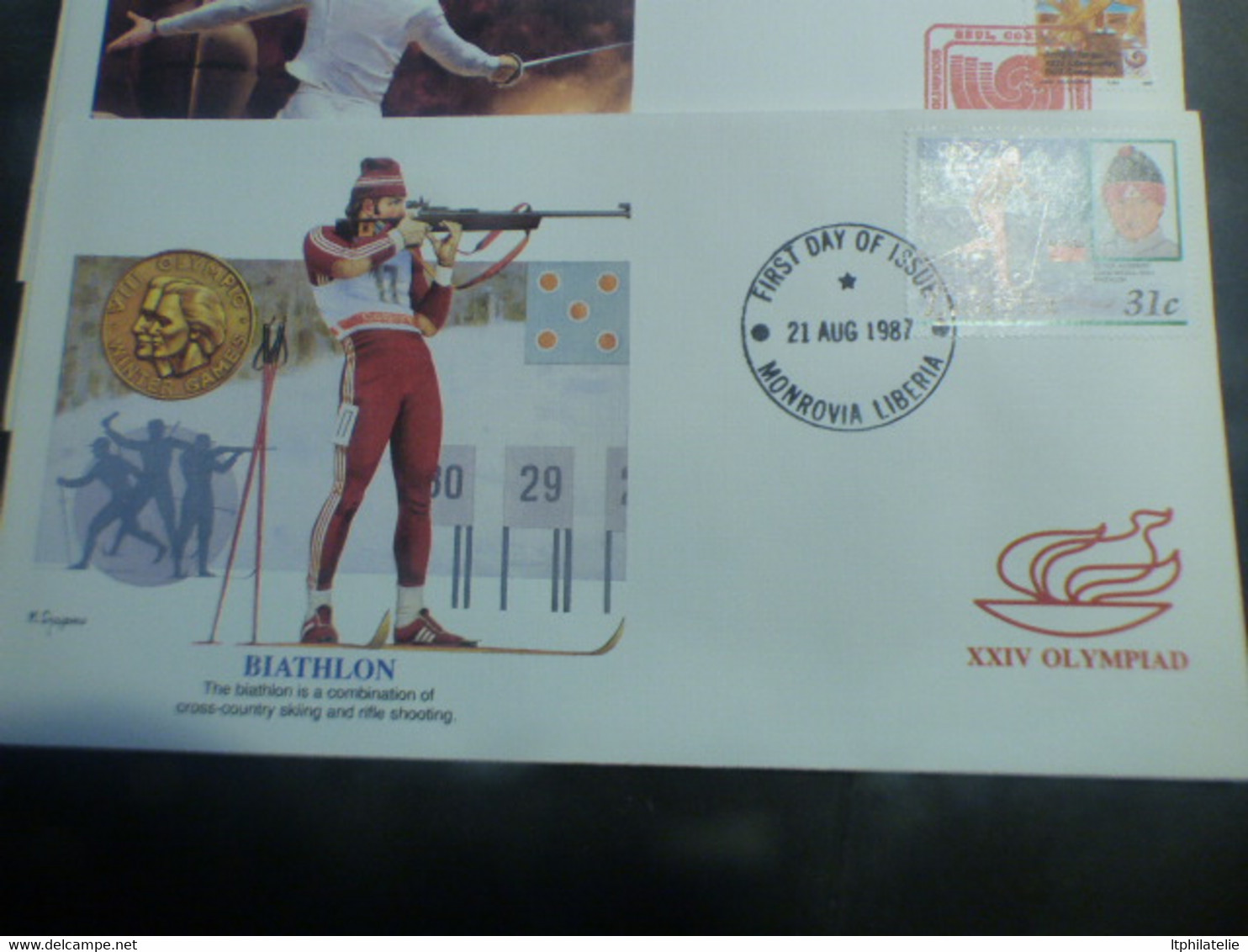 DESTOCKAGE-JEUX OLYMPIQUE DE SEOUL 1988   12 FDC SUR LES DIFFERENTES DISCIPLINES  TB