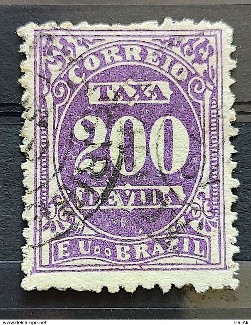 X 22 Brazil Stamp Rate Due Taxa Devida 1893 - Timbres-taxe