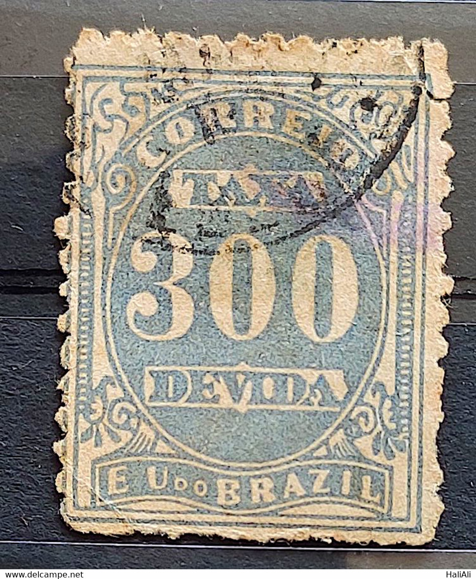 X 23 Brazil Stamp Rate Due Taxa Devida Cifra 1893 1 - Portomarken