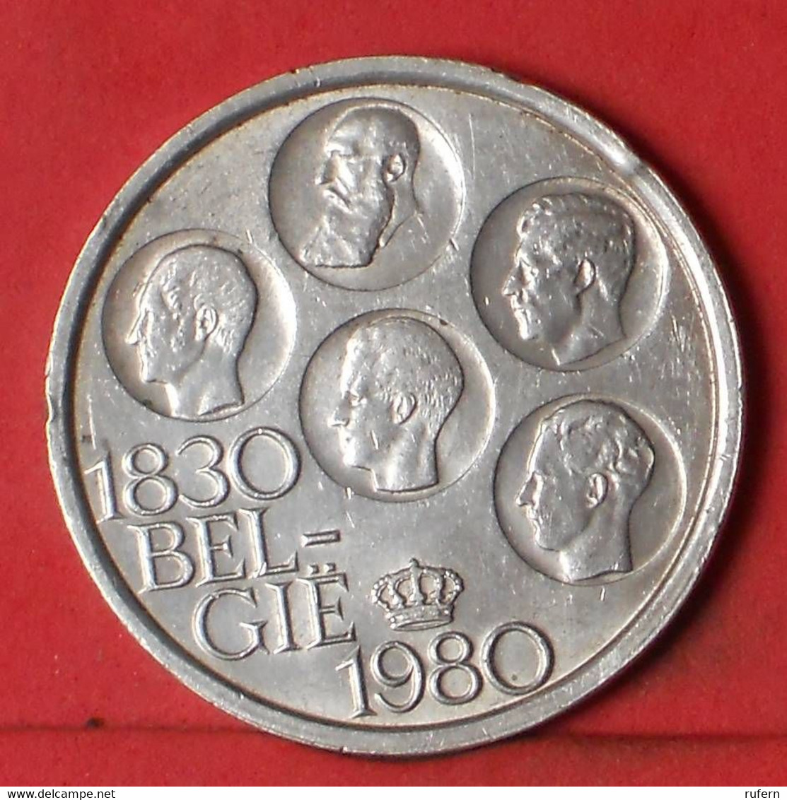 BELGIUM 500 FRANCS 1980 - ***SILVER***   KM# 162a - (Nº42208) - 500 Francs