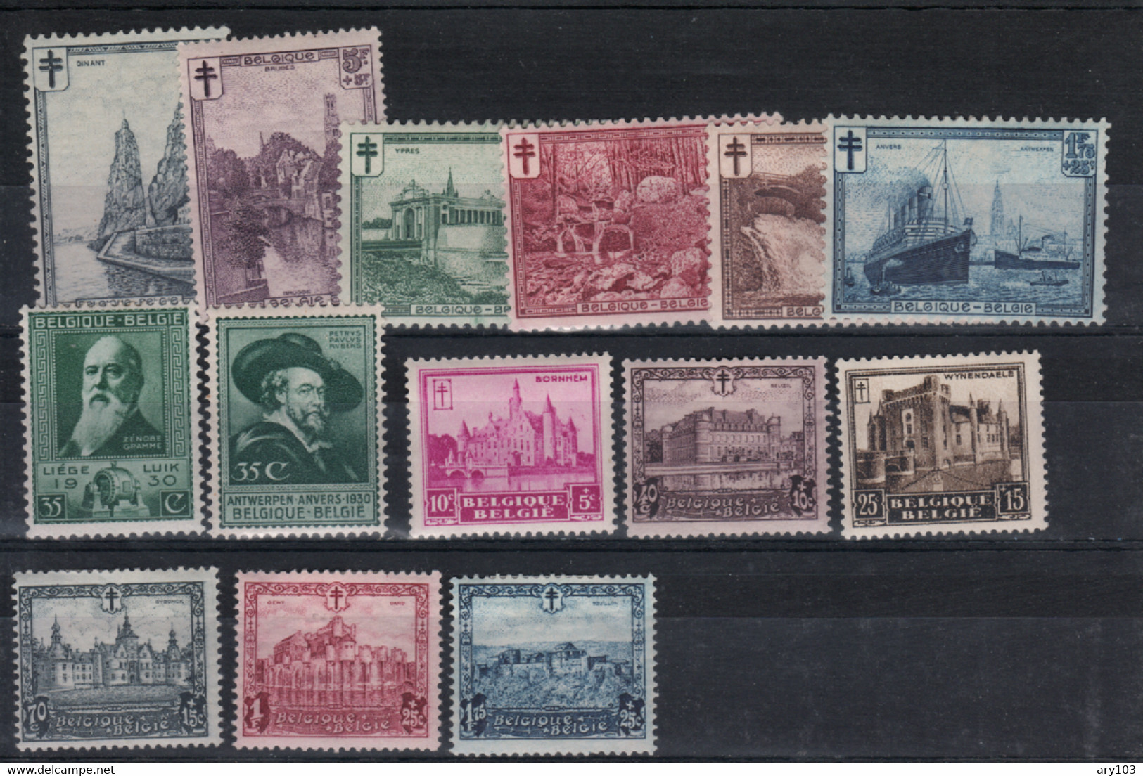 Belgique - (1929 )  N° 293  / 300 /+308 /13 - Other & Unclassified