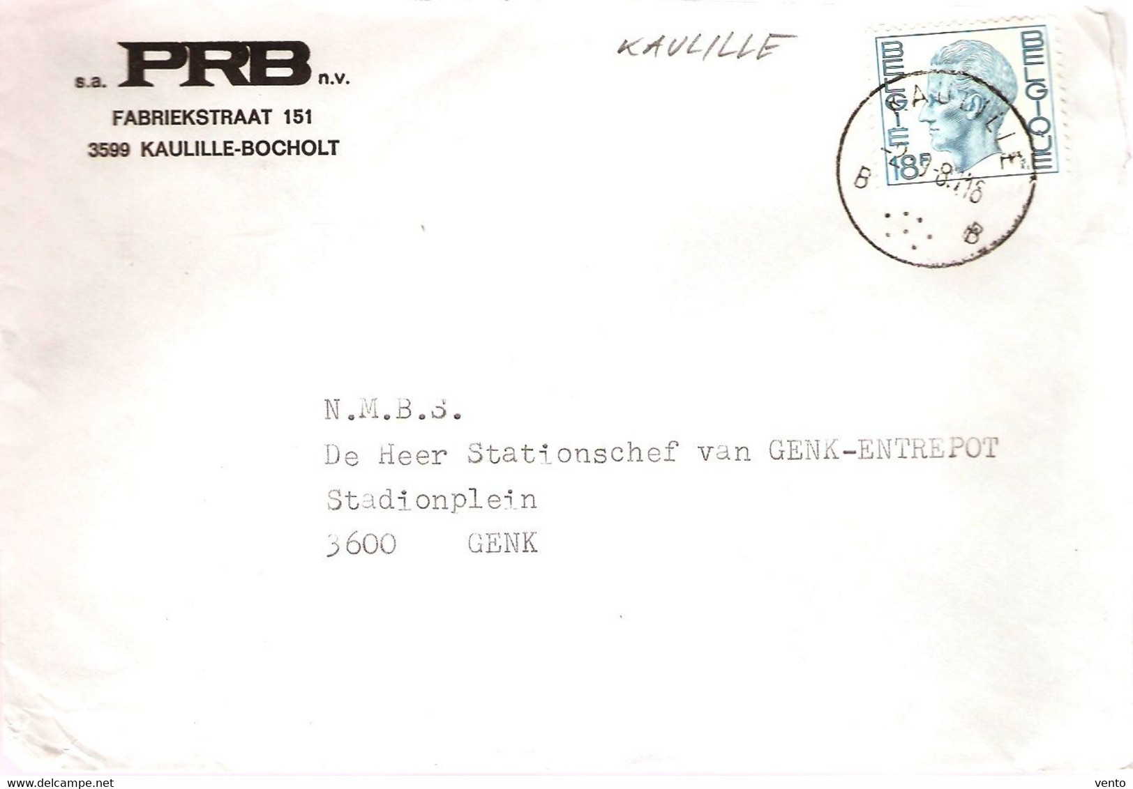 Belgie Cover ... Bb137 Kaulille - Other & Unclassified