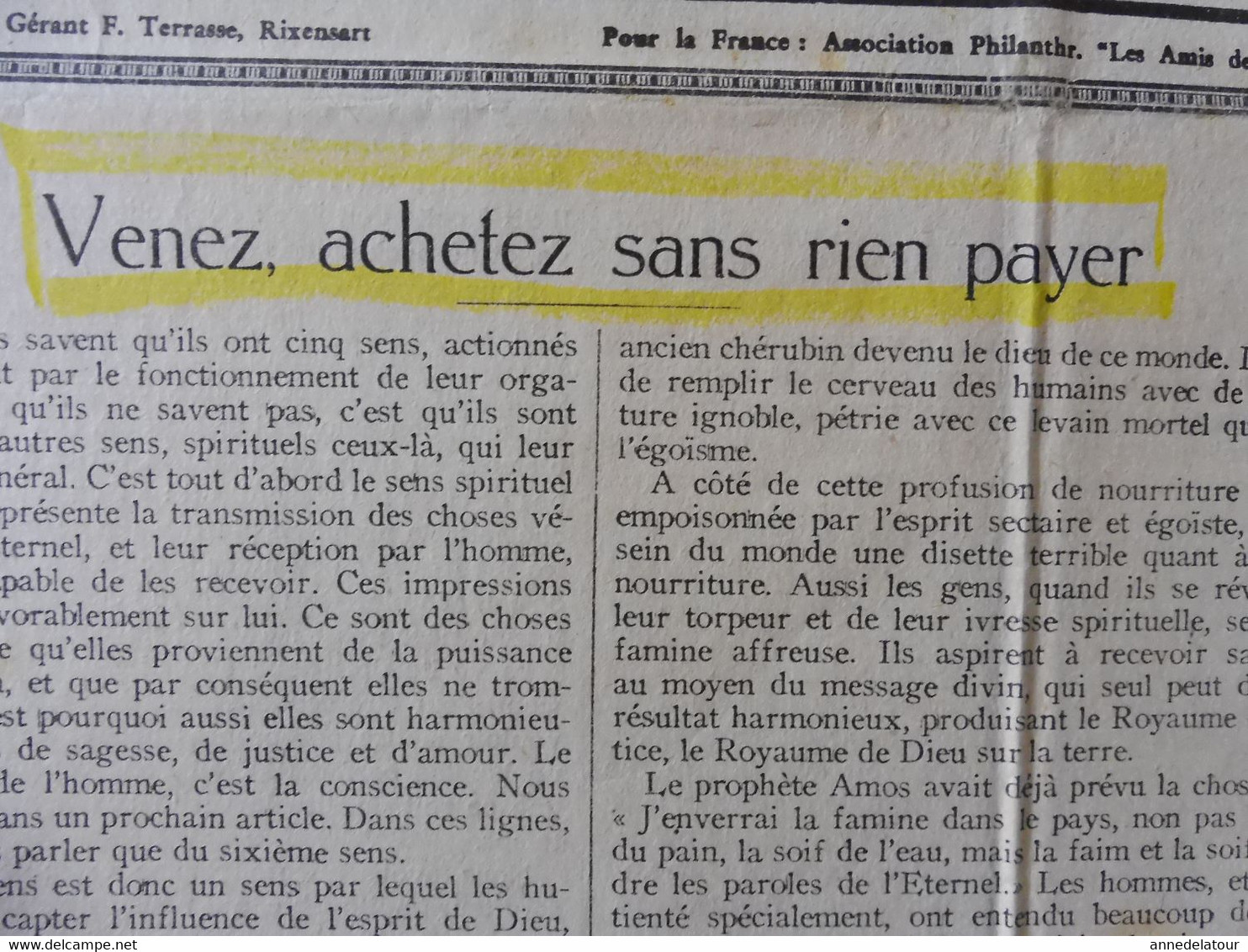 Venez, Achetez Sans Rien Payer ; Trafic Honteux Des Armes De Guerre ; Etc     1948  MDRDJ - Other & Unclassified