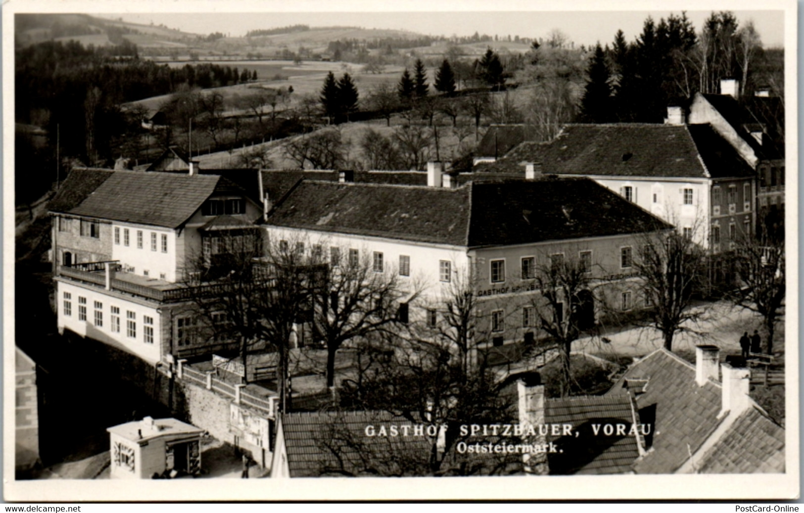 9127 - Steiermark - Vorau , Gasthof Spitzbauer - Gelaufen 1967 - Vorau