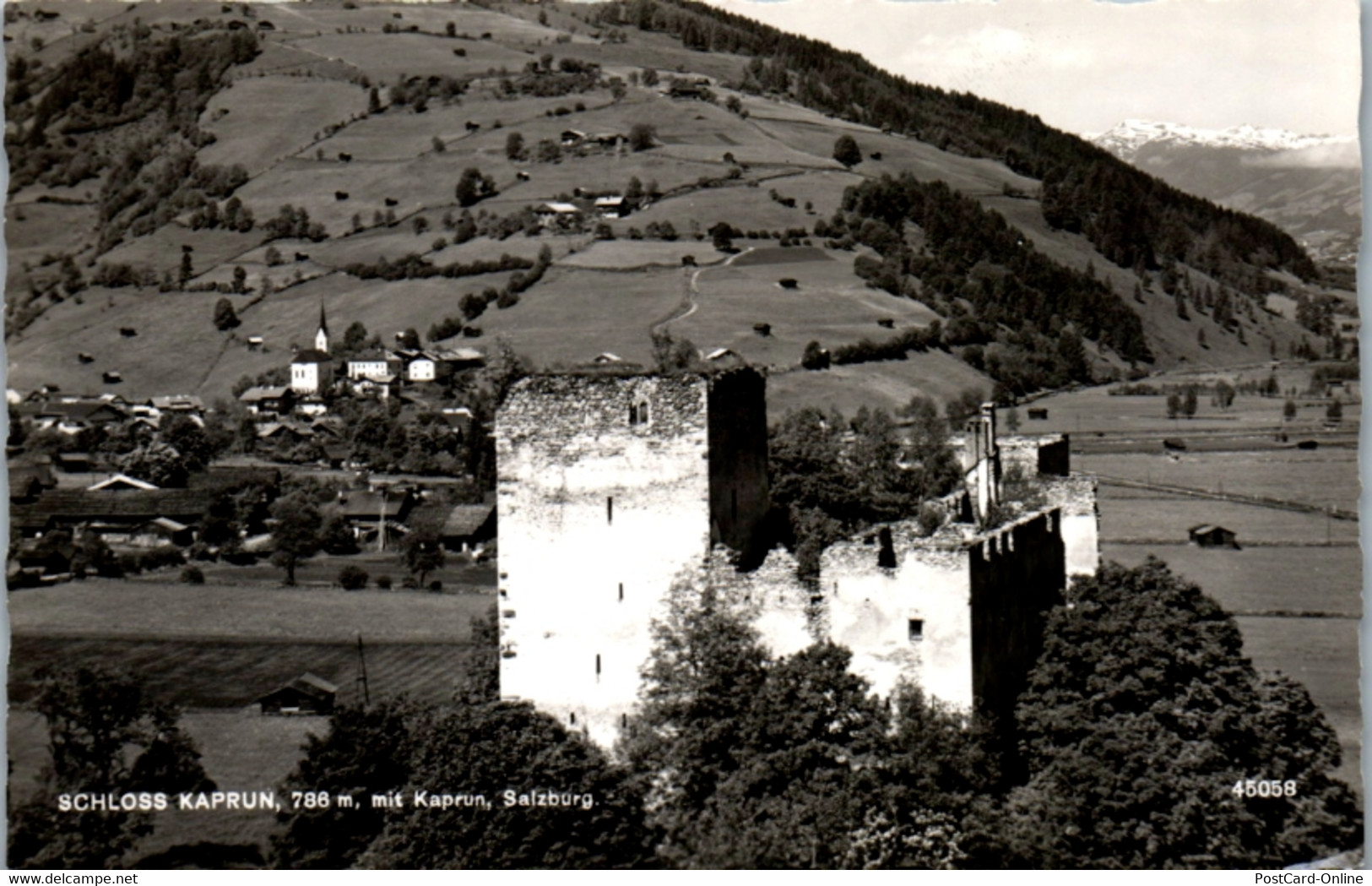 9197 - Salzburg - Kaprun , Schloss Kaprun - Gelaufen 1956 - Kaprun