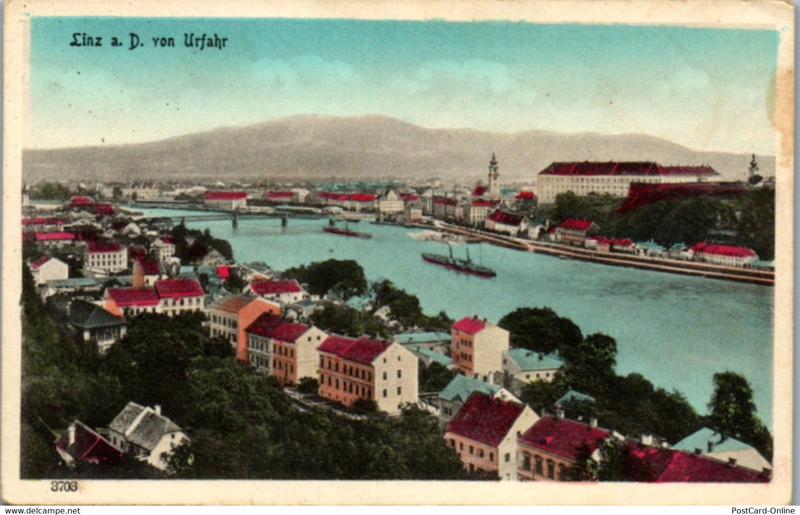 9294 - Oberösterreich - Linz An Der Donau Von Urfahr - Nicht Gelaufen 1939 - Linz Urfahr