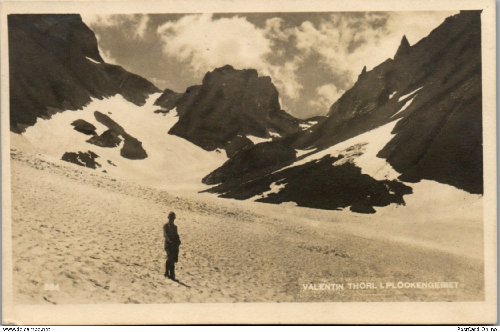 9308 - Kärnten - Mauthen , Valentin Thörl Im Plöckengebiet - Gelaufen 1925 - Lesachtal