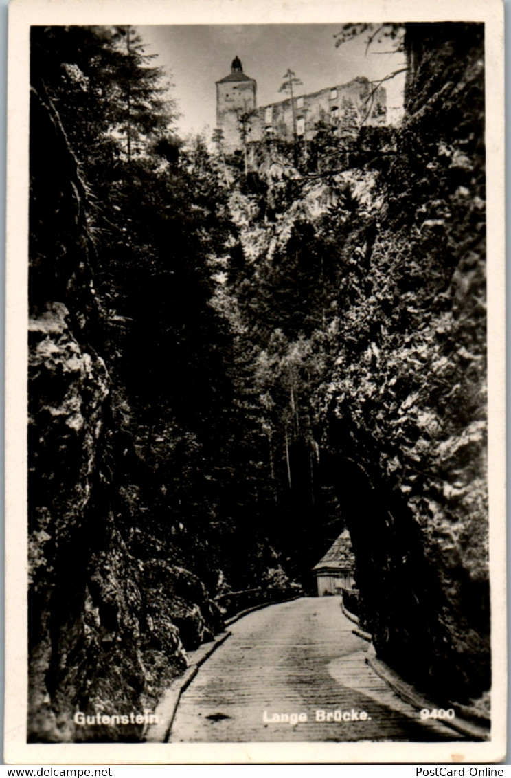 9340 - Niederösterreich - Gutenstein , Lange Brücke - Gelaufen 1940 - Gutenstein