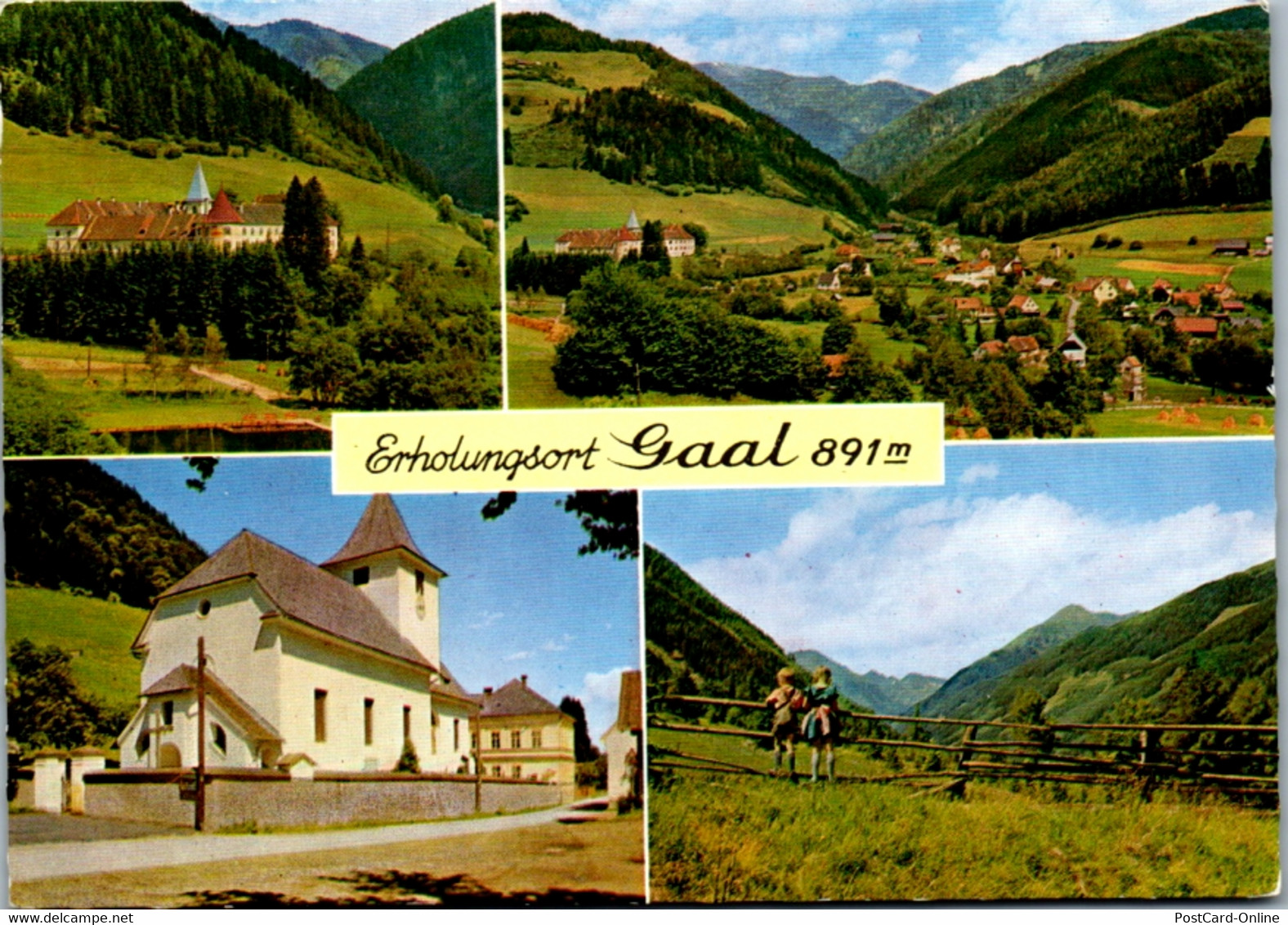 9383 - Steiermark - Gaal , Mehrbildkarte - Gelaufen - Knittelfeld