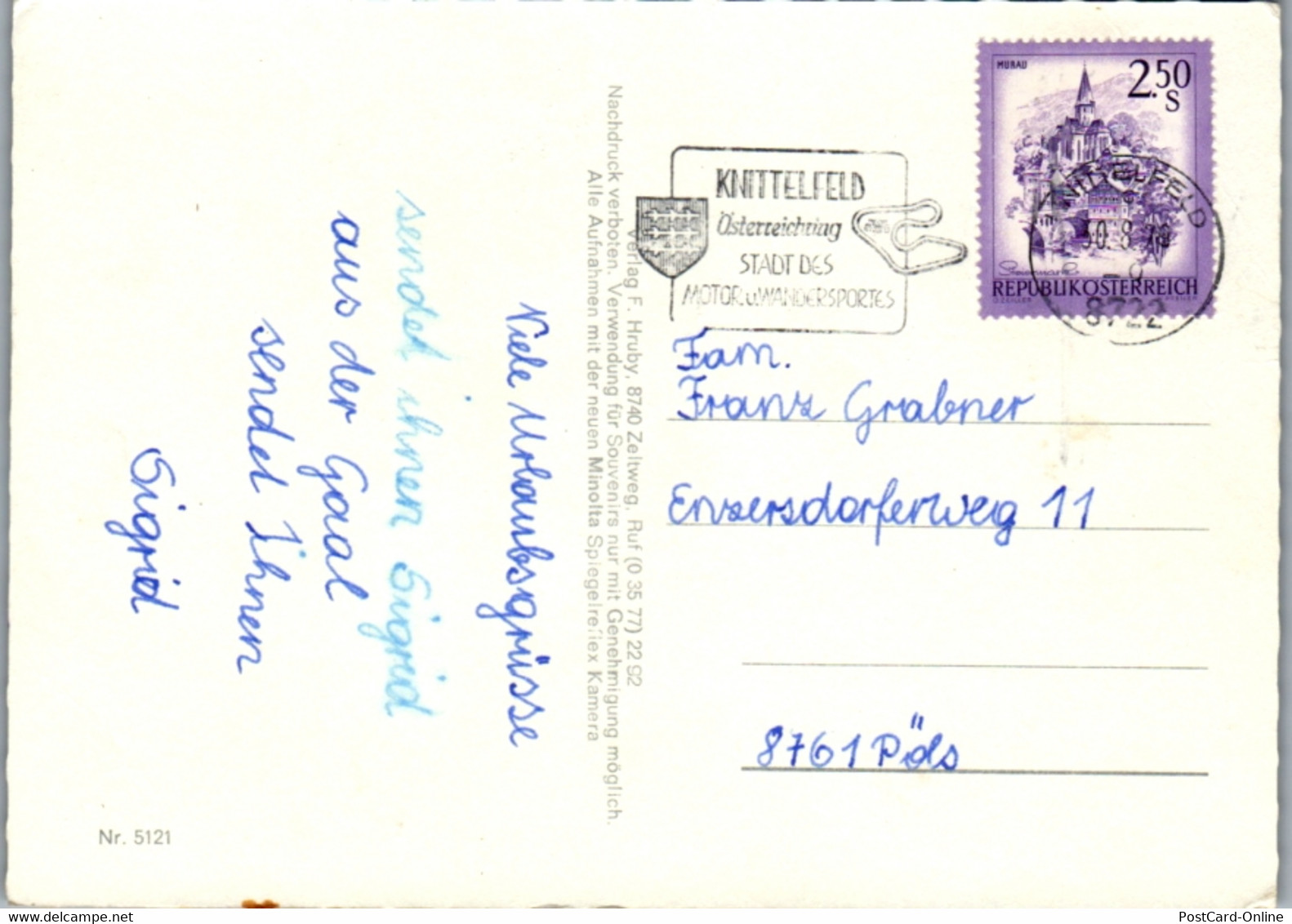 9389 - Steiermark - Gaal , Mehrbildkarte - Gelaufen - Knittelfeld