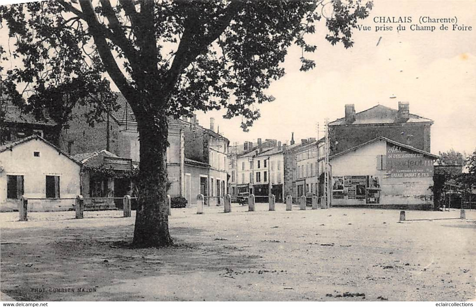 Chalais            16       Vue Prise Du Champ De Foire          (voir Scan) - Otros & Sin Clasificación