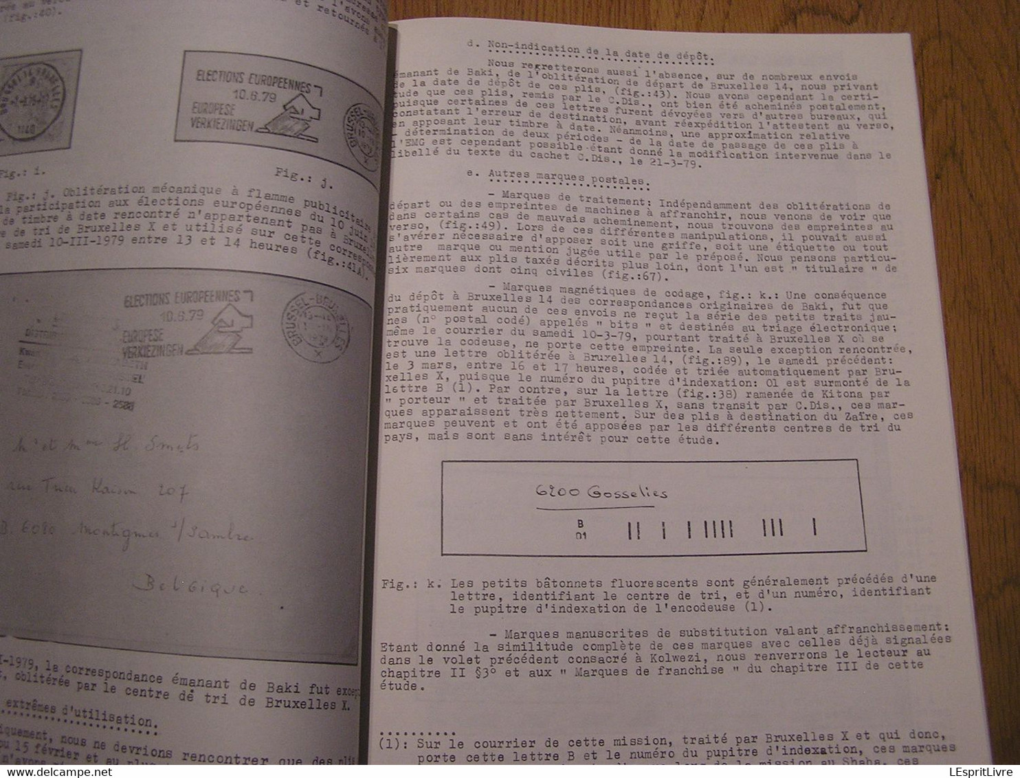 LA CORRESPONDANCE DES MILITAIRES BELGES Afrique 1979 Marcophilie Philatélie Cachets Aérophilatélie Aéropostale C-130