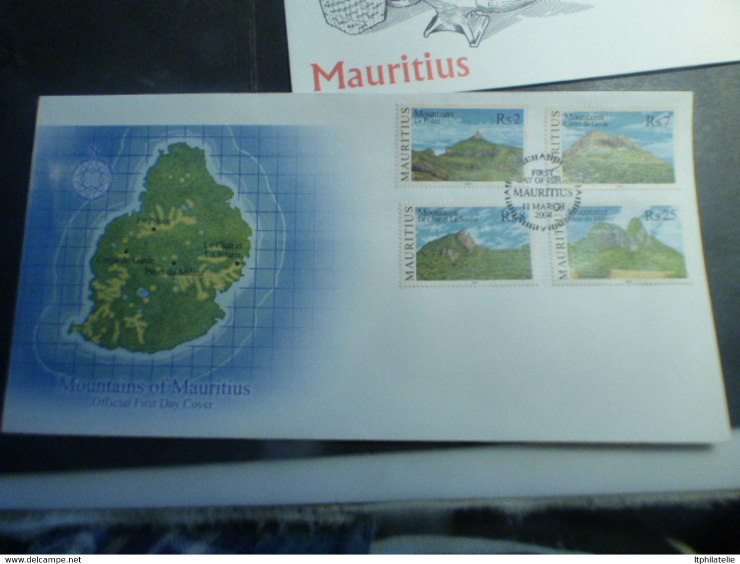 DESTOCKAGE-  MAURICE  6 TRES BELLES ENVELOPPES PREMIER JOUR FDC  EN PARFAIT ETAT - Mauritius (1968-...)