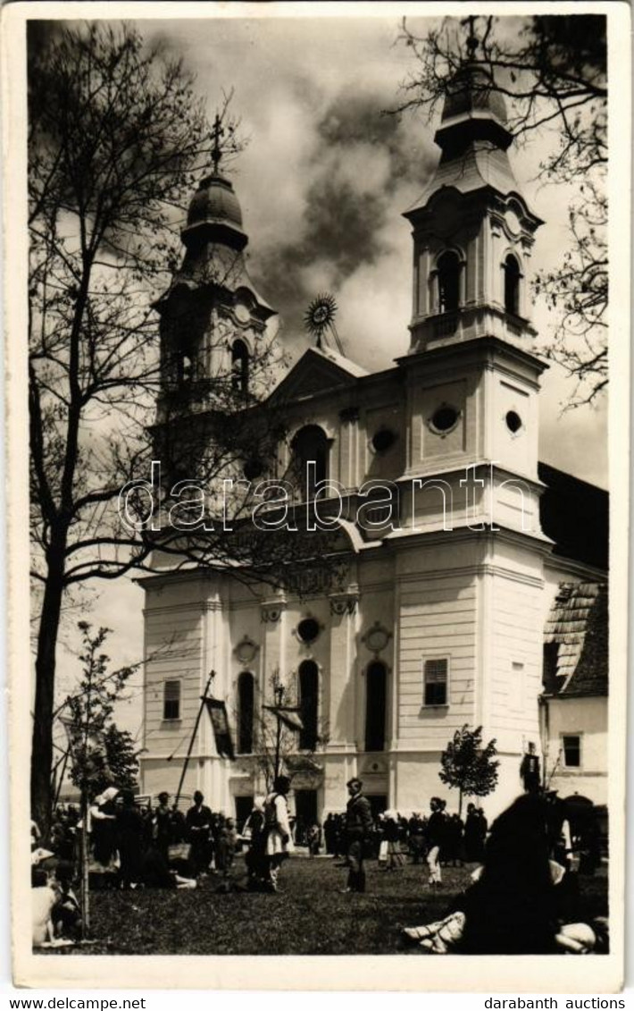 ** T2/T3 Csíksomlyó, Sumuleu Ciuc; Kegytemplom. Andory Aladics Zoltán Mérnök Felvétele / Pilgrimage Church (fl) - Unclassified