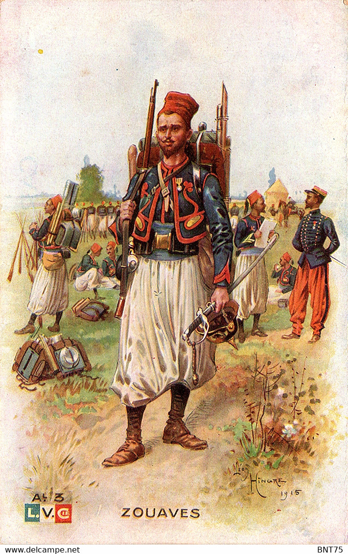 Zouave Du 3e Régiment Par Léon Hingre - Regimenten