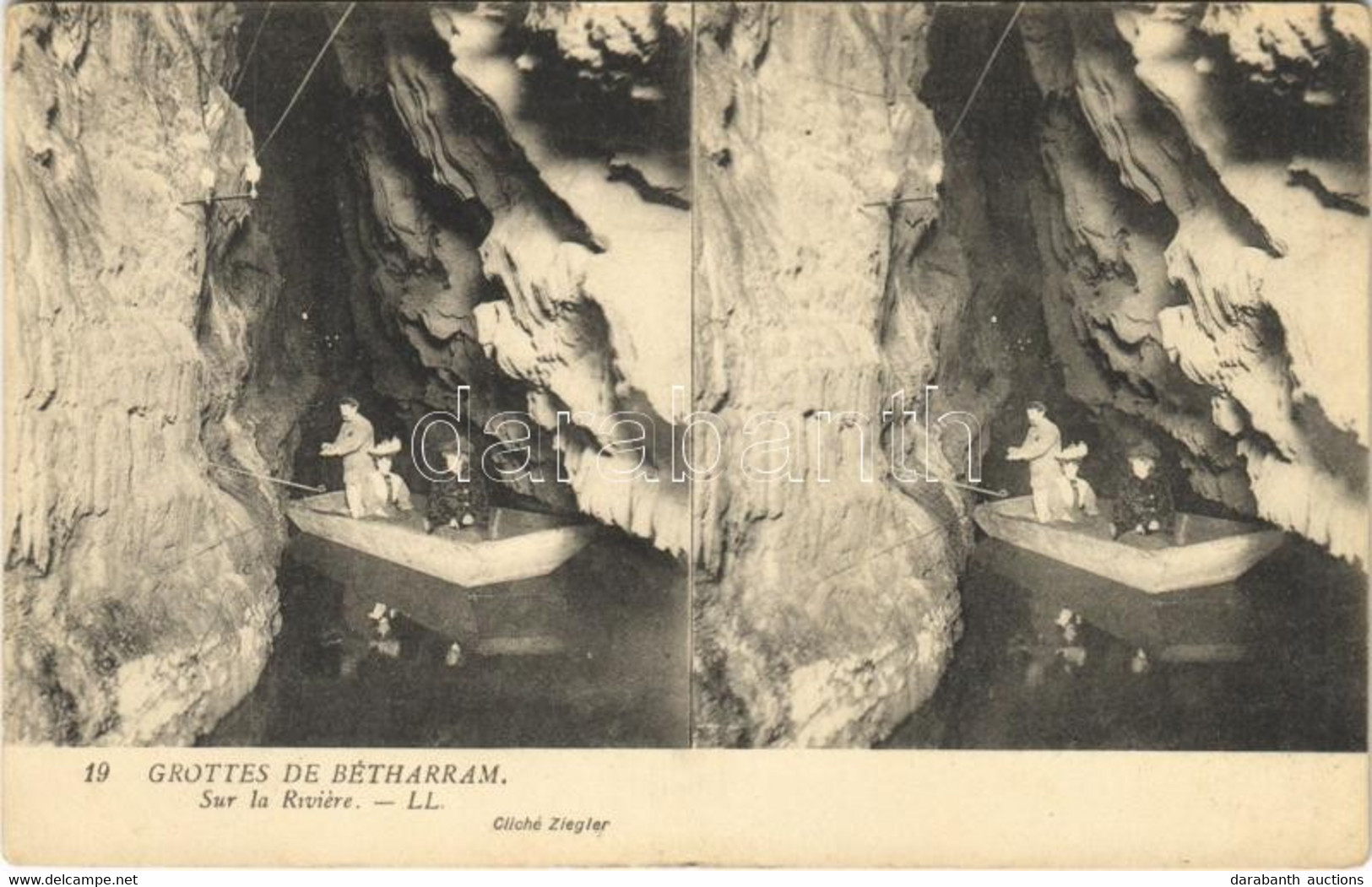 ** T2 Grottes De Bétharram (Saint-Pé-de-Bigorre), Sur La Riviere / Cave, Interior, Boat - Unclassified