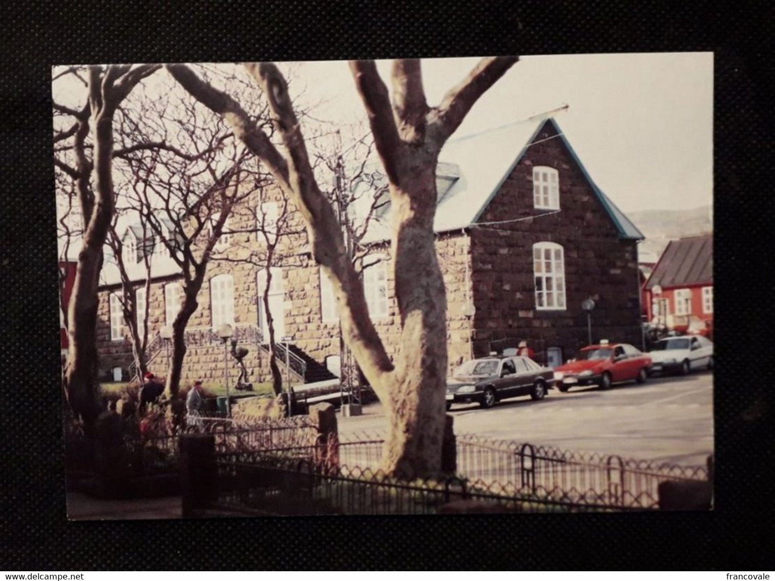 Isole Faroer Byradshusini Torshavn The Town Hall Taxi Not Travelled - Faroe Islands