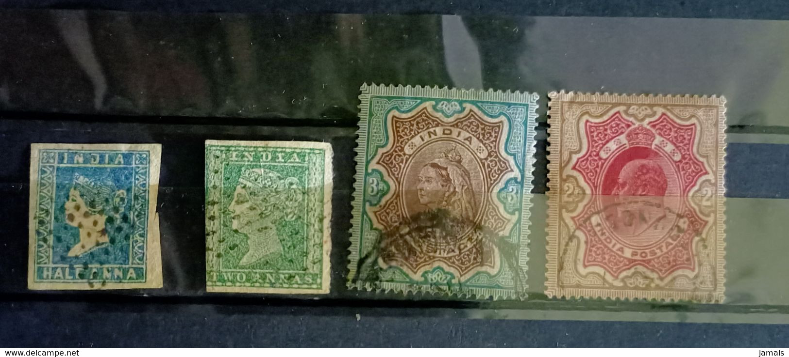 India Mix Lot - 1854 East India Company Administration