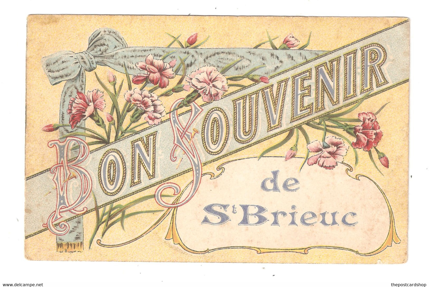 (22) Saint St Brieuc Artaud Nozais N° 11 Bon Souvenir De St Brieuc, - Saint-Brieuc