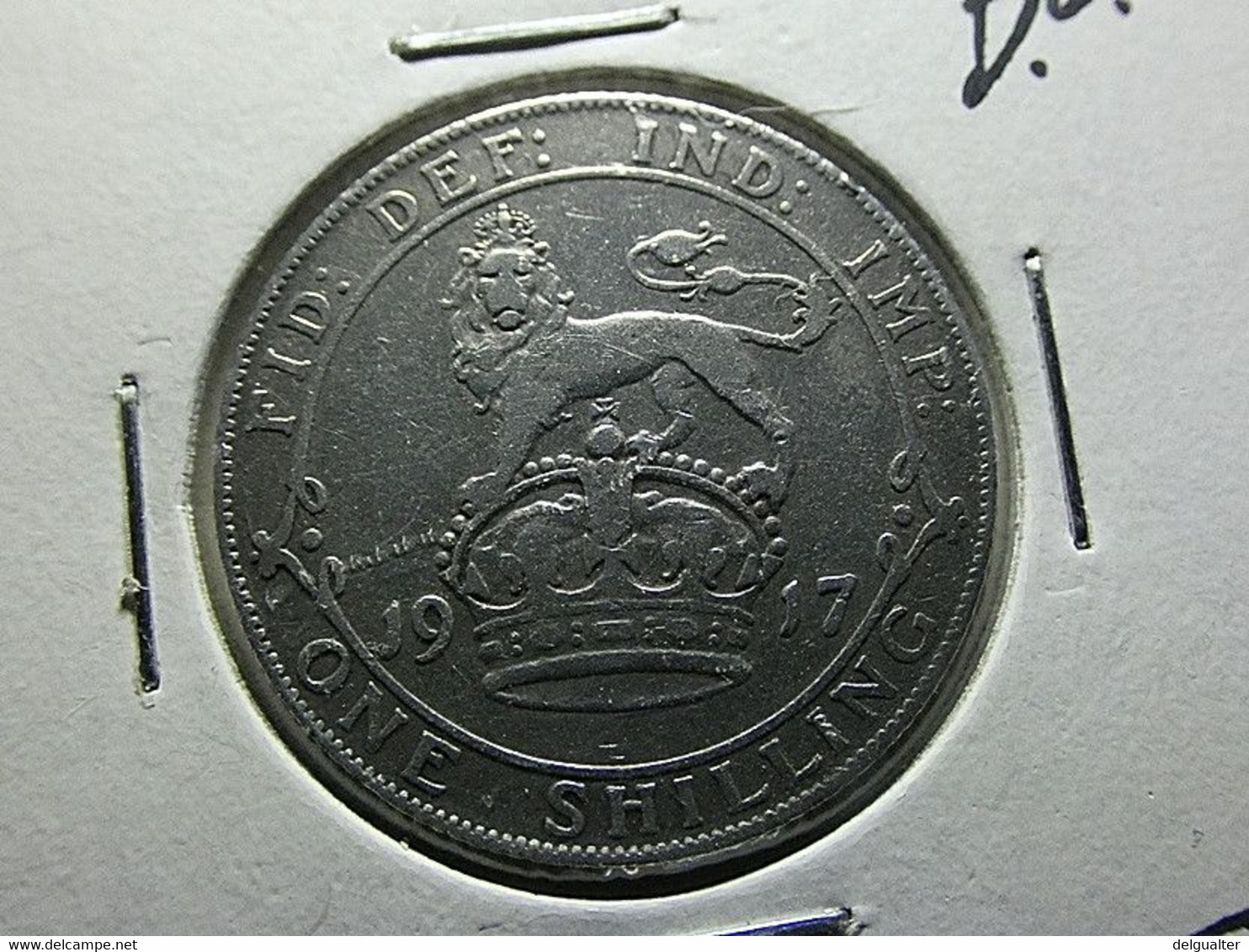 Great Britain 1 Shilling 1917 Silver - I. 1 Shilling