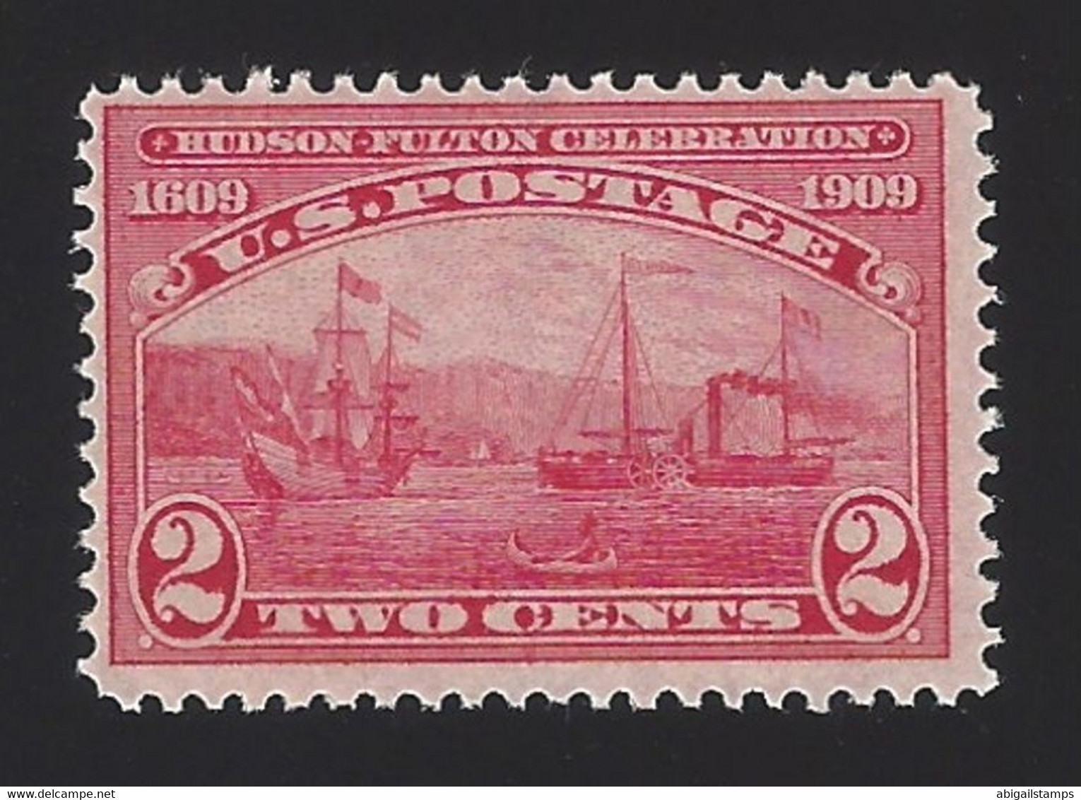 US #372 1909 Carmine Wmk 191 Perf 12 MNH F-VF Scv $21 - Unused Stamps