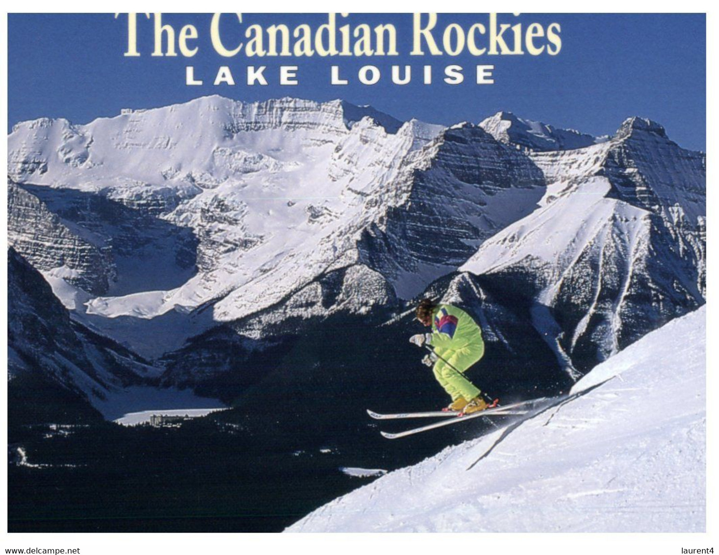 (NN 23) Canada Posted To Australia - Rockies Mts Lake Louise / Sky - Lake Louise