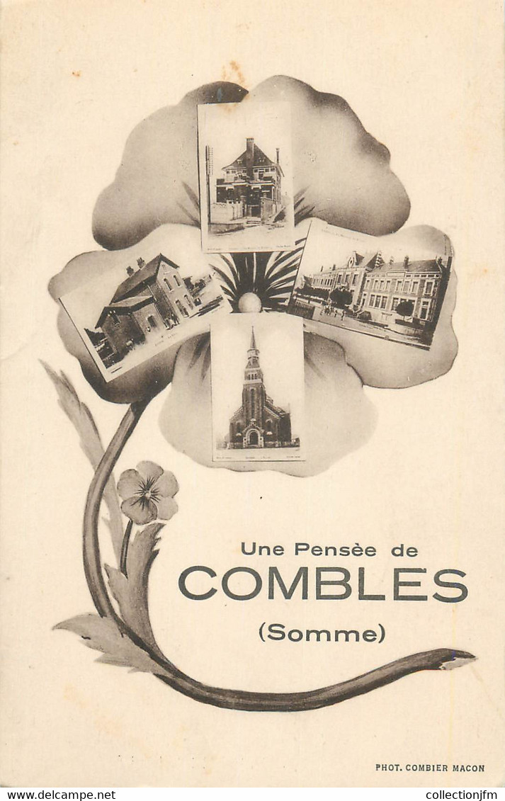 CPA FRANCE 80 " Combles, Vues". - Combles