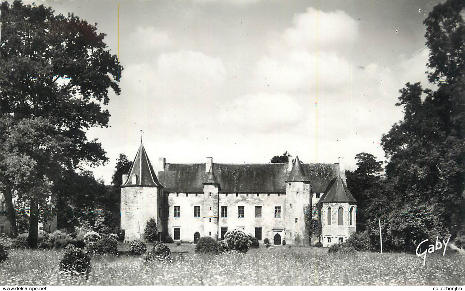 CPSM FRANCE 22 "La Chèze, Château De St Etienne Du Gué De L'IIsle". - La Chèze