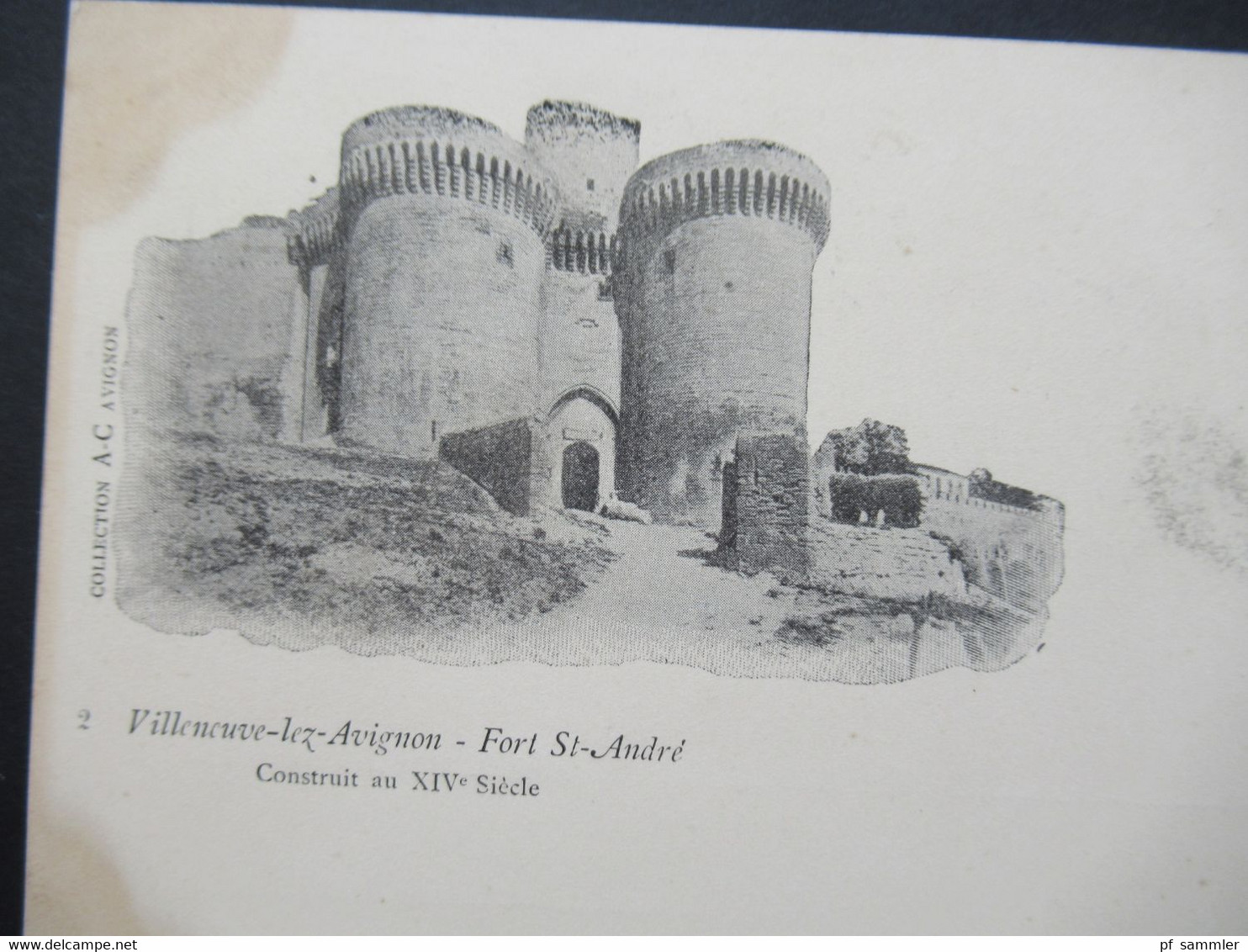 Frankreich Um 1900 AK / CPA Villeneuve - Lez - Avignon Fort St. André Construit Au XIVe Siecle Collection A-C Avignon - Villeneuve-lès-Avignon