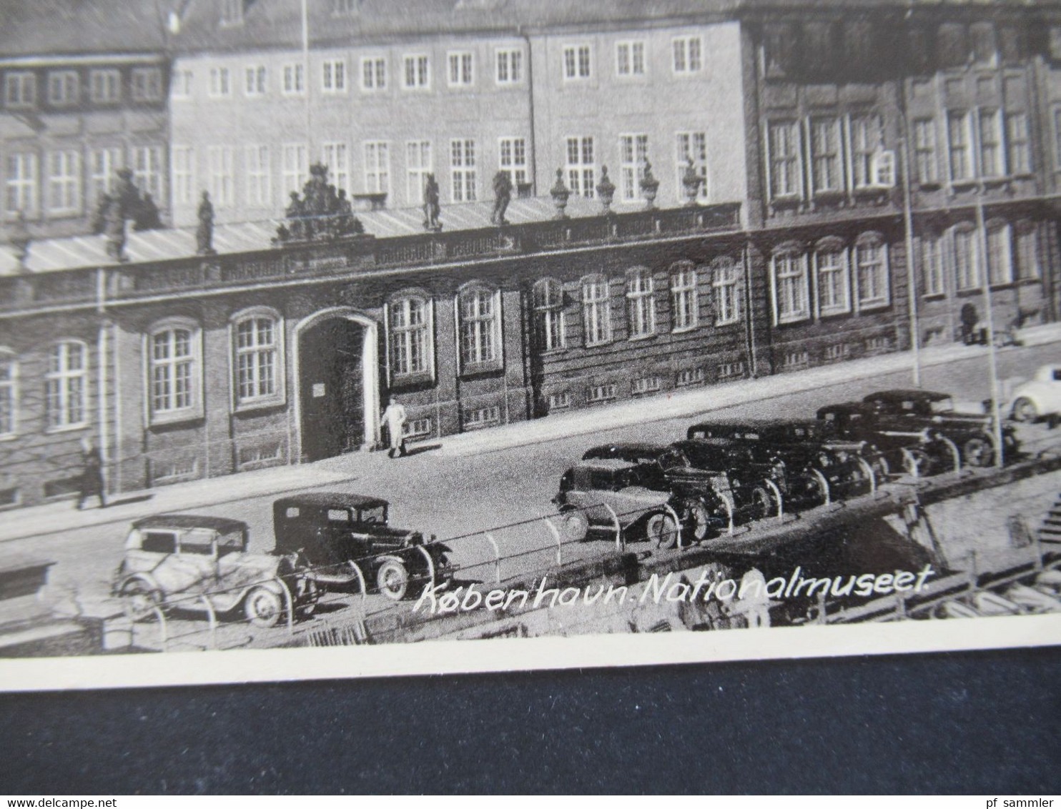 Dänemark 3.1.1955 AK Copenhagen The National Museum / Kobenhavn Nationalmuseet Nach Dresden Gesendet - Covers & Documents