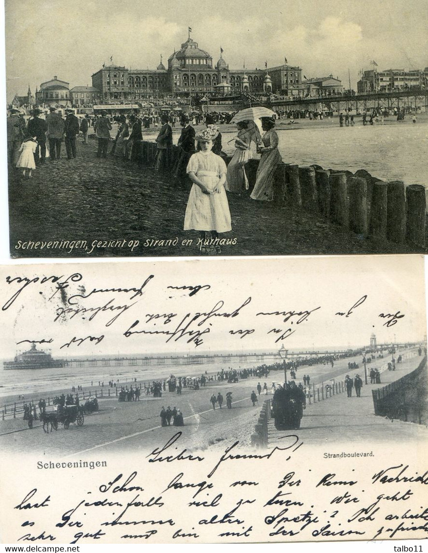 Pays Bas - Scheveningen  - Lot De 2 Cartes - Scheveningen