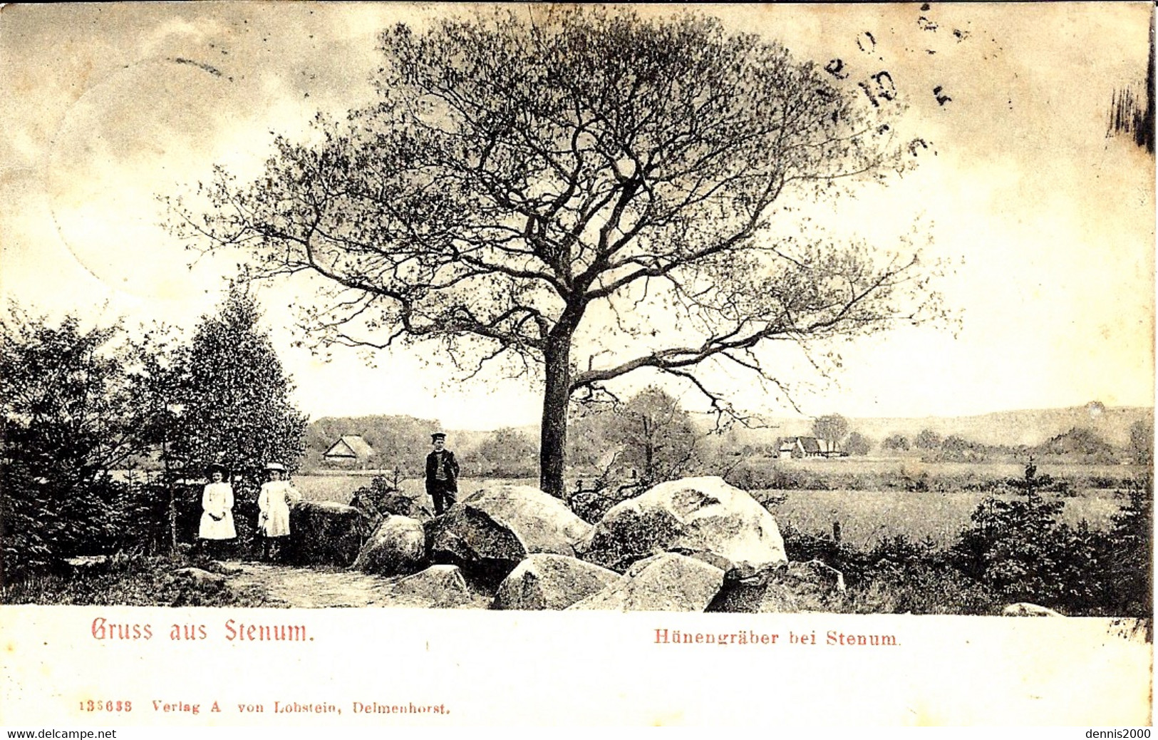GANDERKESEE - STENUM - Gruss Aus Stenum - Hünengräber Bei Stenum - Ed. A. Von Lobstein, Delmenhorst - Ganderkesee