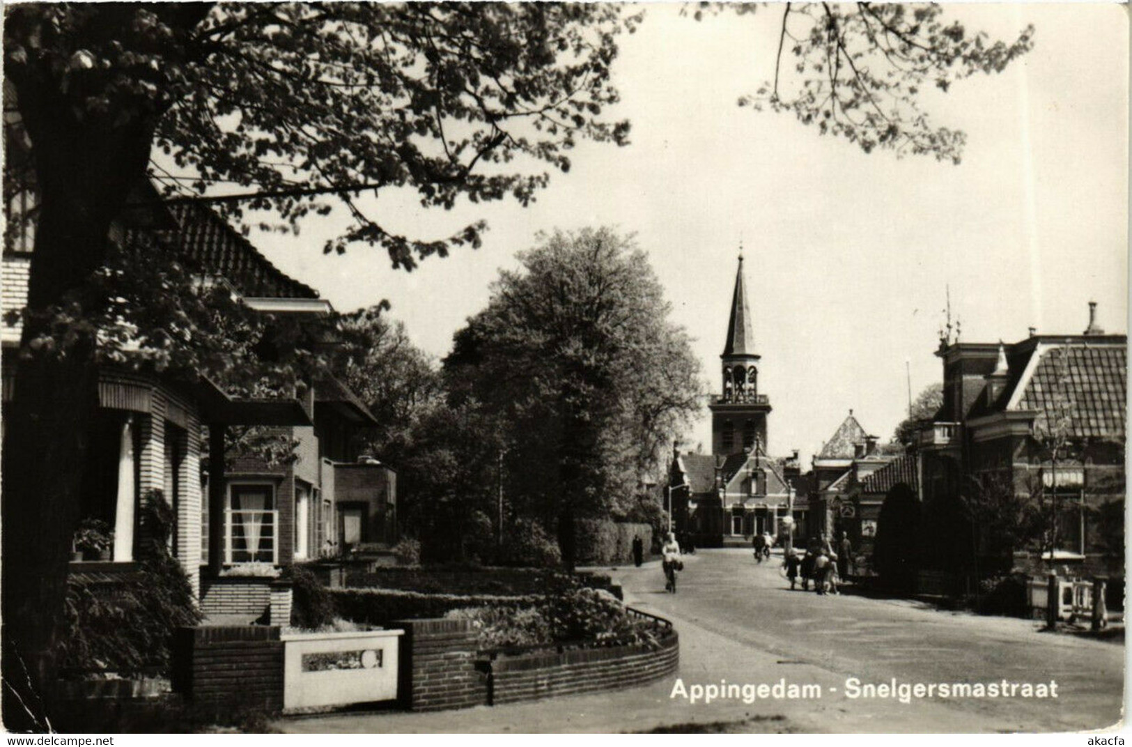 CPA AK APPINGEDAM Snelgersmastraat NETHERLANDS (705941) - Appingedam