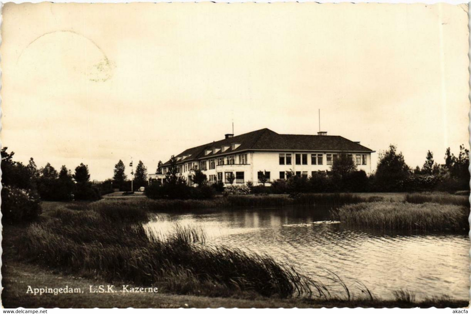 CPA AK APPINGEDAM L.S.K. Kazerne NETHERLANDS (705984) - Appingedam