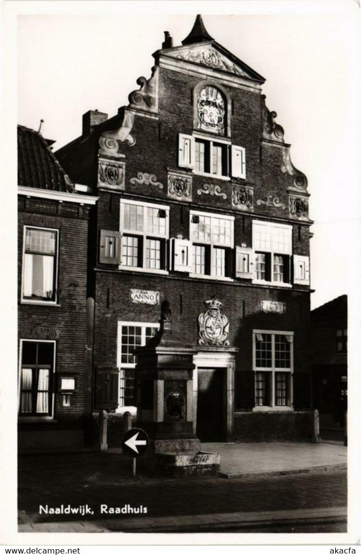 CPA AK Naaldwijk - Raadhuis NETHERLANDS (714190) - Naaldwijk
