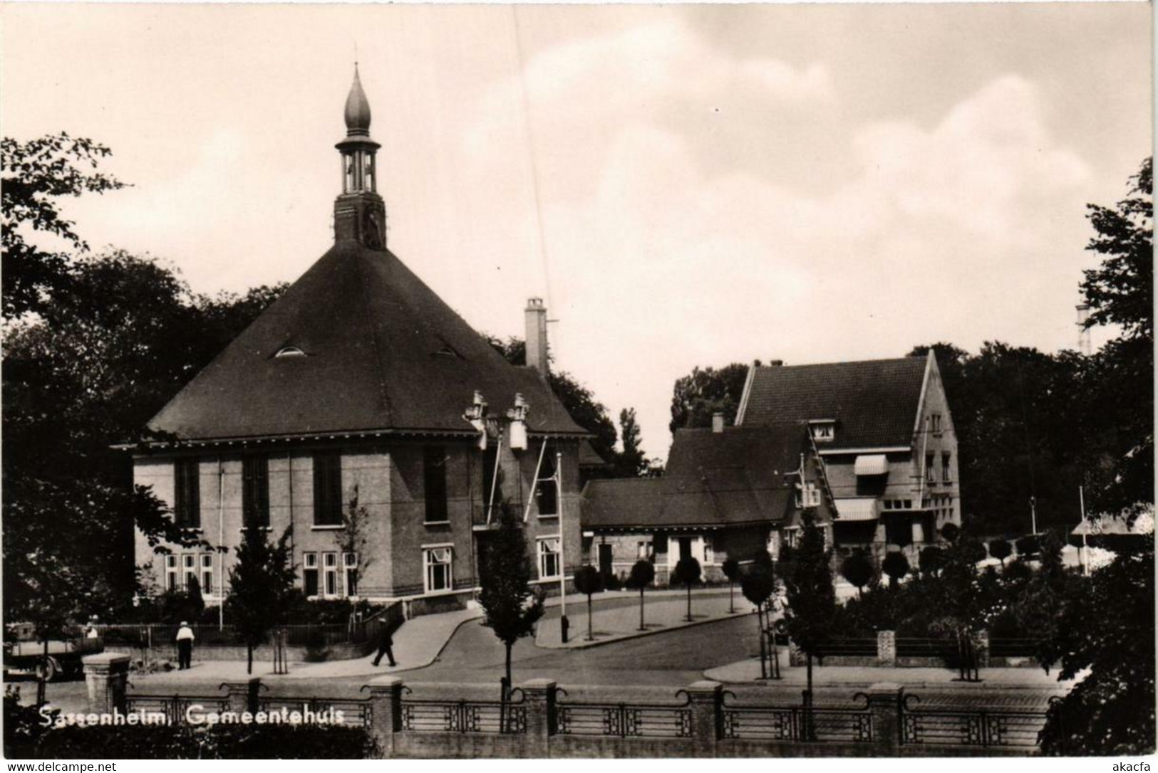 CPA AK Sassenheim - Gemeentehuis NETHERLANDS (714211) - Sassenheim