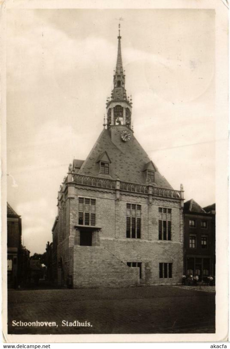 CPA AK Schoonhoven - Stadhuis NETHERLANDS (714217) - Schoonhoven