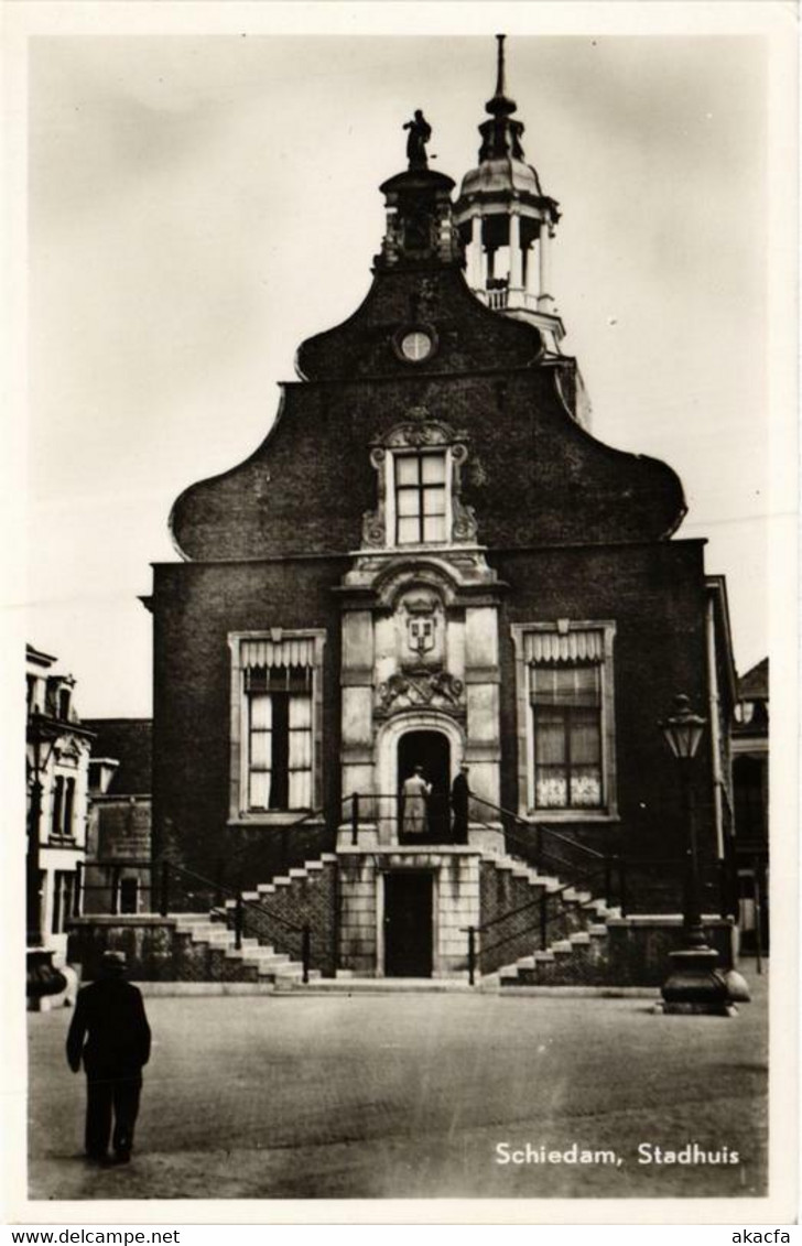 CPA AK Schiedam - Stadhuis NETHERLANDS (714216) - Schiedam