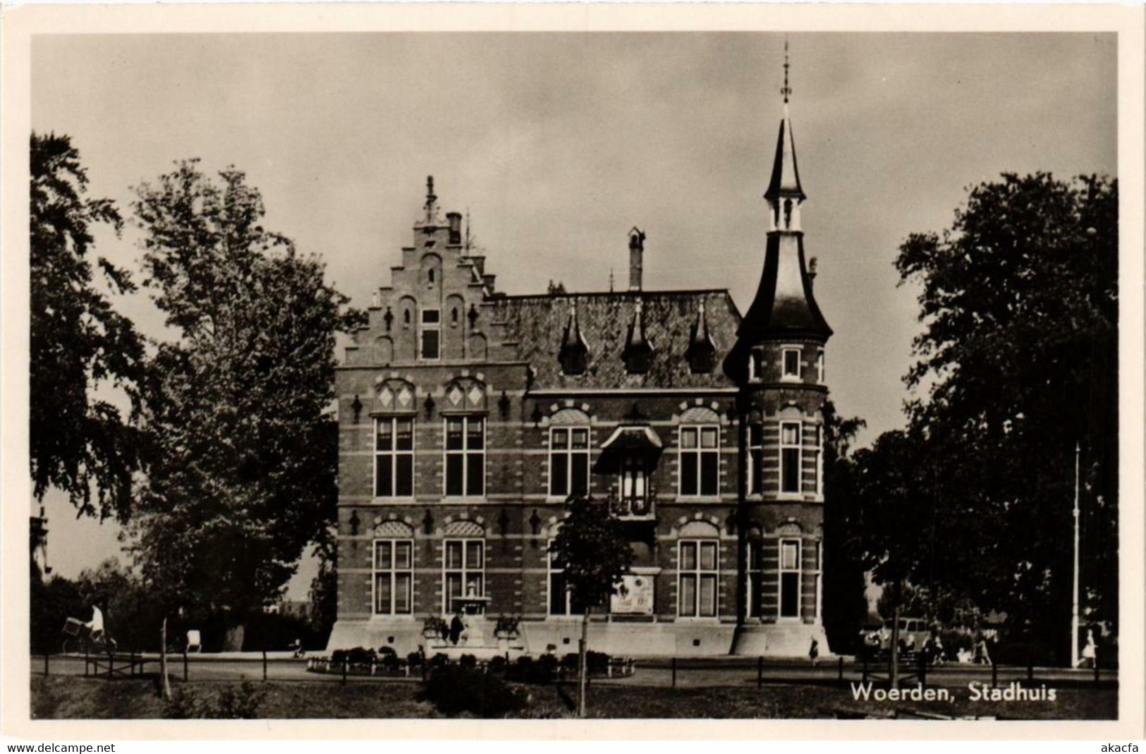 CPA AK WOERDEN - Stadhuis NETHERLANDS (714371) - Woerden